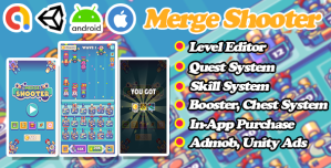 Merge Shooter – Unity Game Template