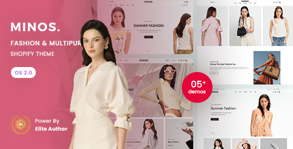 Minos - Fashion Multipurpose Shopify 2.0 Theme