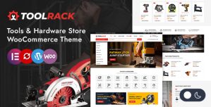 Toolrack – Machine Tools and Hardware Store WordPress WooCommerce Theme