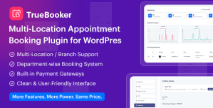 Multi-Location Appointment Booking Plugin for WordPress – TrueBooker