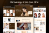 Velinae – Dermatology  Skin Care Elementor Template Kit