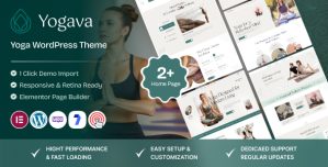 Yogava – Yoga Fitness WordPress Theme