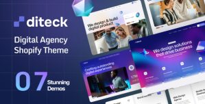 Ap Diteck – Digital Services  Design Shopify Theme