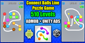 Connect Balls – Line Puzzle 3D Unity Game Template