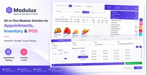 Modulux | Modular Business Management Platform – Appointment Booking, POS  Inventory