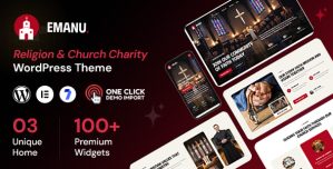 Emanu – Church WordPress Theme