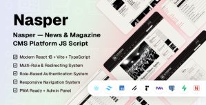 Nasper | News  Magazine JS Script