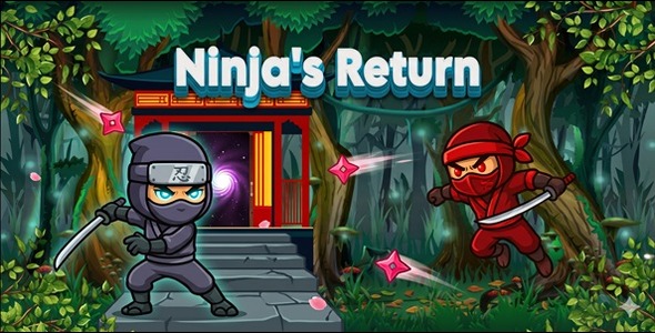 NinjasReturn | Construct 3 | HTML5 Game