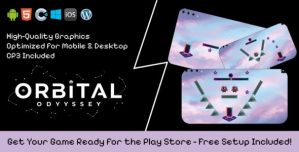 Orbital Odyssey – Construct 3 Game (HTML5, AdMob, C3P)
