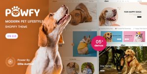 Pawfy – Modern Pet Lifestyle Shopify 2.0 Theme