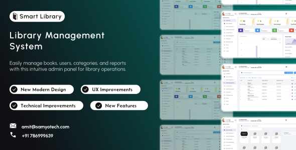 Smart Library | Library Management System | Books Management System | Publications Management