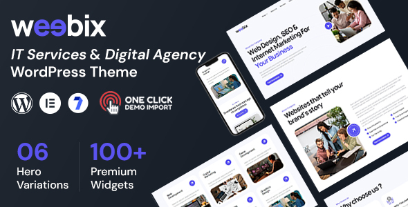 Weebix – Web Development WordPress Theme