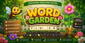 Word Garden | HTML5 Educational Game