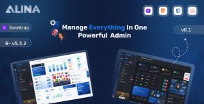 Alina Bootstrap 5 Admin Dashboard Template