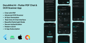 DocuMind AI – Flutter PDF Chat  OCR Scanner App