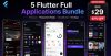 Flutterlify | 5 Flutter Mobile Apps Bundle