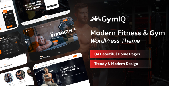 Gymiq – Gym  Fitness Center WordPress Theme