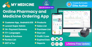 MyMedicine – Pharmacy Management and Medicine Ordering  Flutter Mobile App