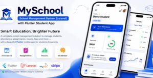 MySchool | School Management System With Laravel and Flutter
