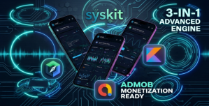SysKit | 3-in-1 System Utility  Developer Toolbox Android App with AdMob