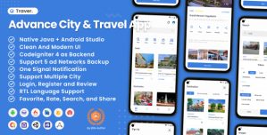 Traver – Advance City  Travel Android App