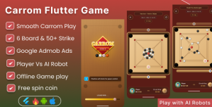 Carrom Shot | Offline Carrom Board Game Flutter