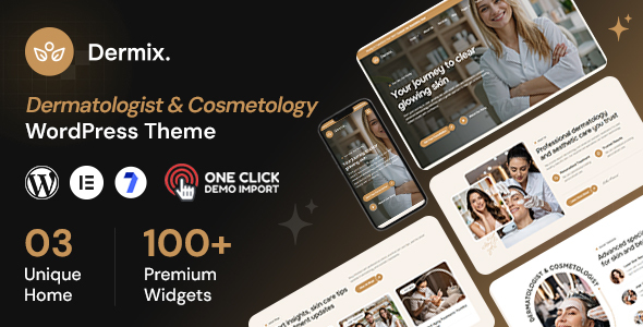 Dermix - Dermatologist Cosmetology Clinic WordPress Theme
