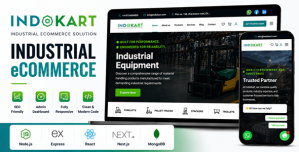 IndoKart | React Node.js eCommerce Platform With Admin Panel