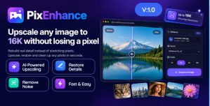PixEnhance – AI Image Enhancement SaaS