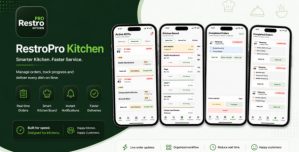Restro Kitchen – Restaurant Kitchen and KOT Management App