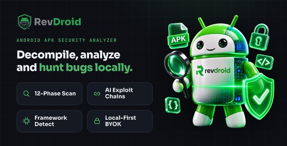 RevDroid | AI Android APK Security Analyzer