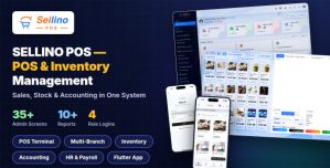 Sellino POS – Point of Sale  Inventory System