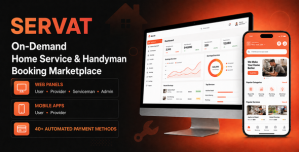 Servat | On-Demand Home Service and Handyman Booking Marketplace