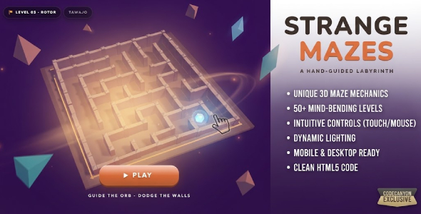 Strange Mazes | 3D Puzzle HTML5 Game