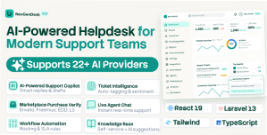 uNexGenDesk – AI-Powered Helpdesk Ticket System