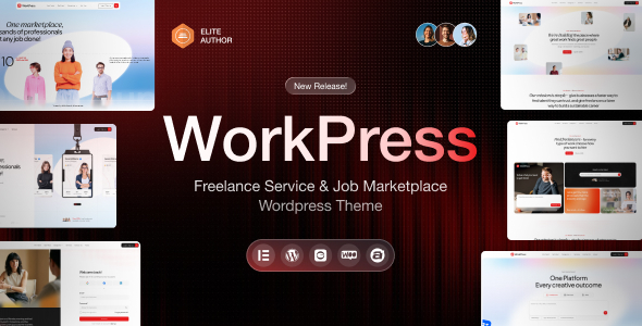 WorkPress - Freelance Service Job Marketplace Theme