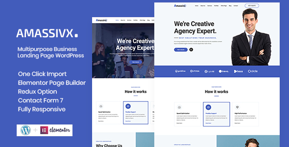 Amassivx – Multipurpose Business WordPress Theme