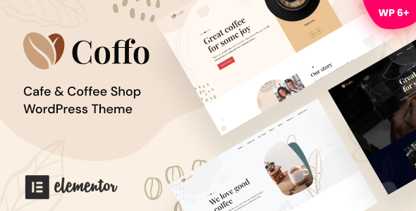 Coffo - Cafe Coffee Shop WordPress Theme