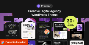 Frezzar – Creative Digital Agency WordPress Theme