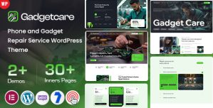 Gadgetcare – Phone and Gadget Repair Service WordPress Theme