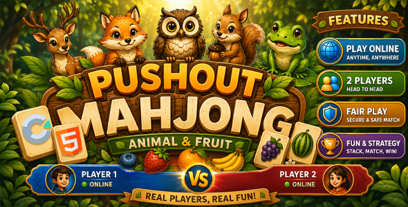 Pushout Mahjong | HTML5 Game - Construct 3