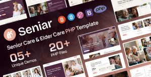 Seniar – Senior Elderly Care PHP Template