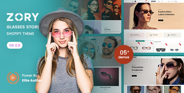 Zory - Glasses Store Shopify 2.0 Theme