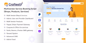 Craftesty – Multi-Vendor Marketplace Platform for Services, Digital Creators, Artisans  Coaching