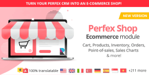 Perfex Shop – eCommerce, POS  Inventory Management Module for Products  Services