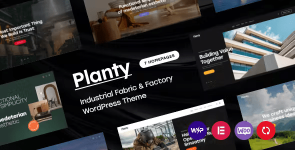 Planty – Fabric  Factory WordPress Theme