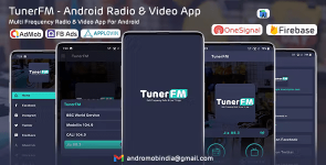 TunerFM – Android Radio  Live TV App (Multi Frequency)