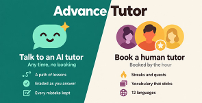 AdvanceTutor | Flutter App AI Language Learning and Marketplace With Laravel Admin Panel