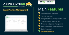 Advocate SaaS – Legal Practice Management