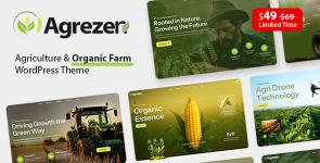 Agrezen – Agriculture  Organic Farm WordPress Theme